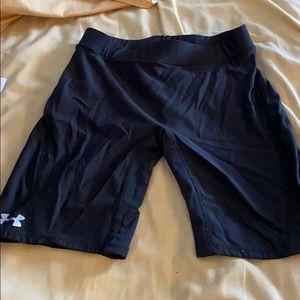 Under armor biker shorts